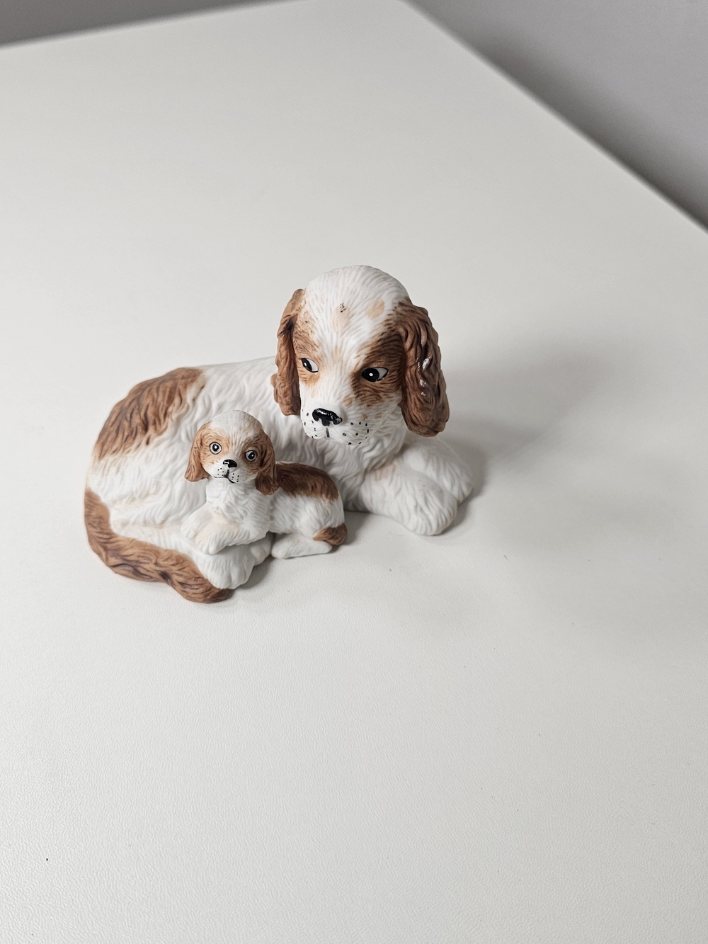 Homco Spaniel Dog Puppy Canine Companions Figurine Series 1424-97 VTG Porcelain